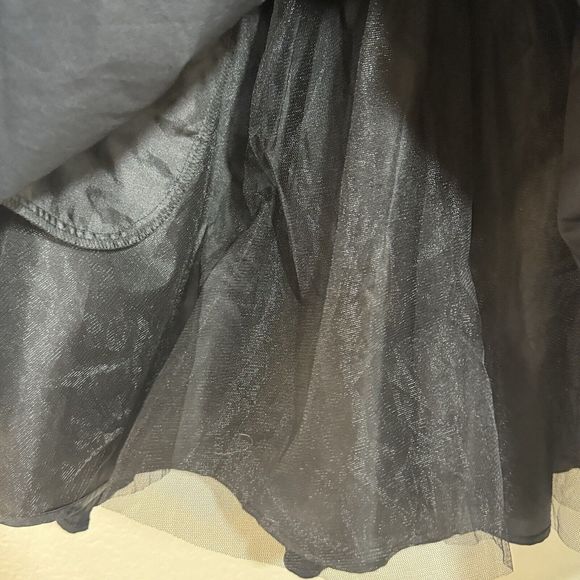 Blaque Label a-line midi length skirt size M Black Tool Lined - Picture 5 of 6